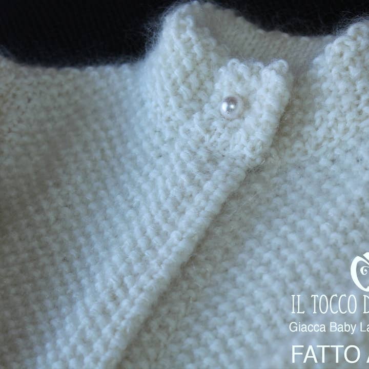 Baby jacket Wool/Silk/Mohair Valentina 6/7 years for wholesale by Il Tocco di Minerva