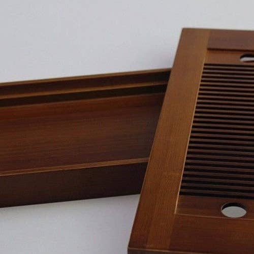 everythingbamboo - Wholesale Serving tray - Premium Bamboo Tea Tray Gongfu Tea Coffee Serving Tray Handmade BPT112