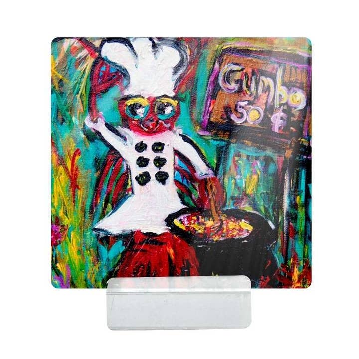 Gumbo Ya Ya ArtLuxe Mini Présentoir pour la vente par 318 Art Co.