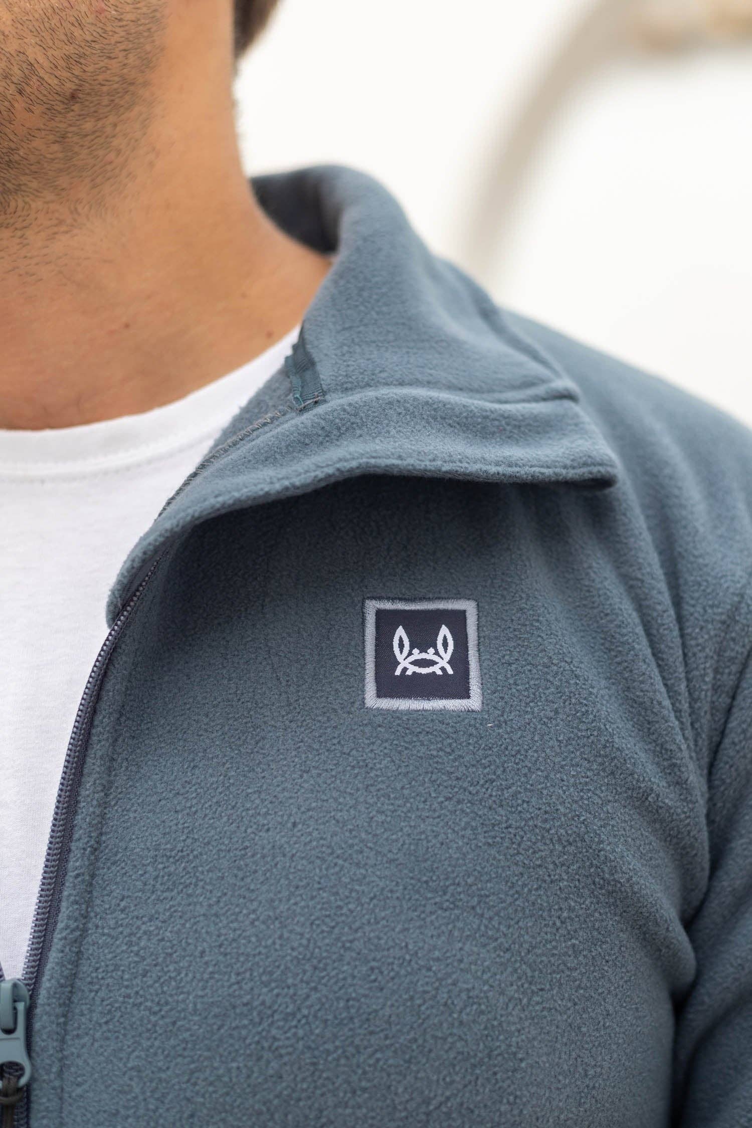 Custi Mikelo: Men's Clothing & Christmas Gifts - Vendita all'ingrosso Felpa in pile - Uomo - Felpa grigia1