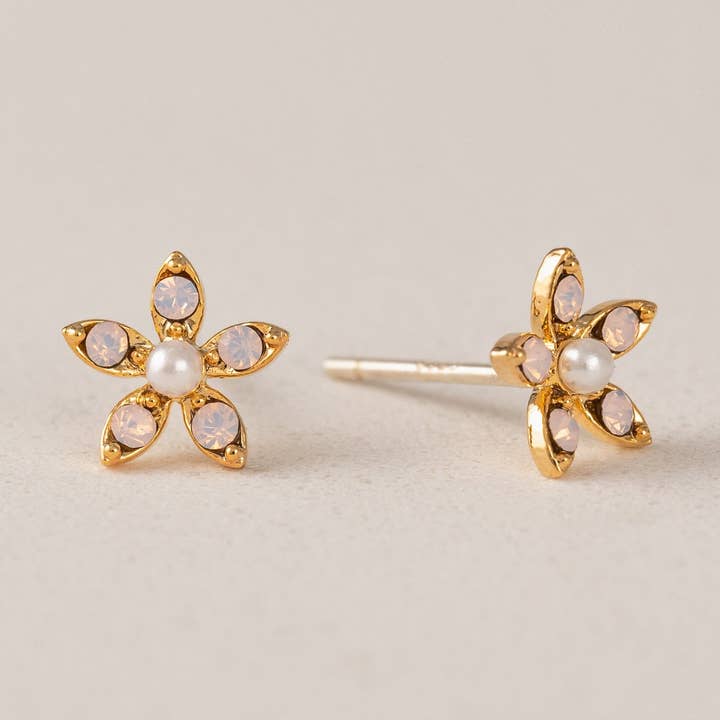 Lily Stud Earrings for wholesale by Lover's Tempo Jewelry