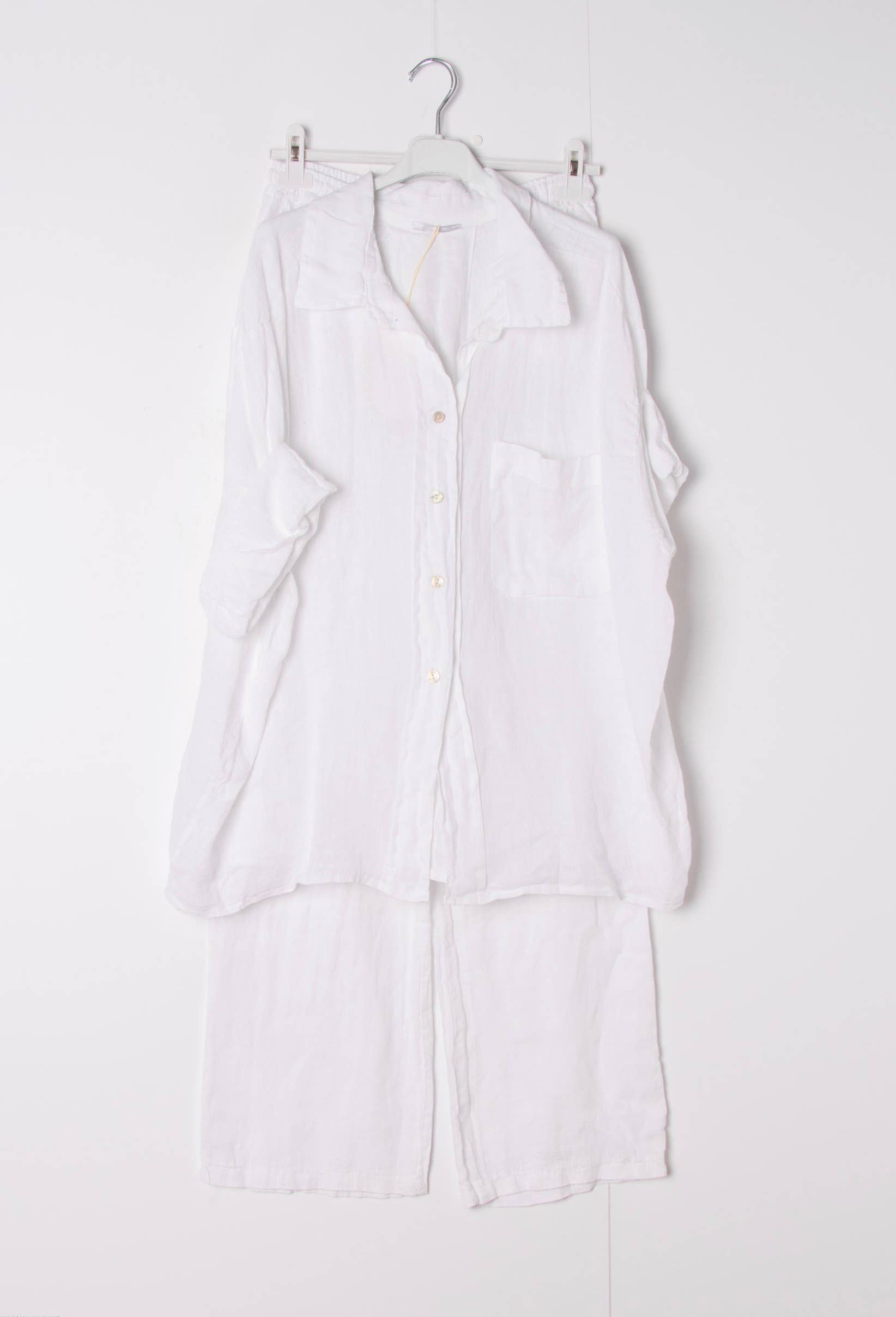 Happy look – Engroshandel Top- og buksesæt (IKKE Loungewear) - Dame – Linnedragt i to dele – Naturlig elegance & komfort11