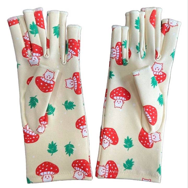 Gants de compression Mushroom pour la vente par Bibipins