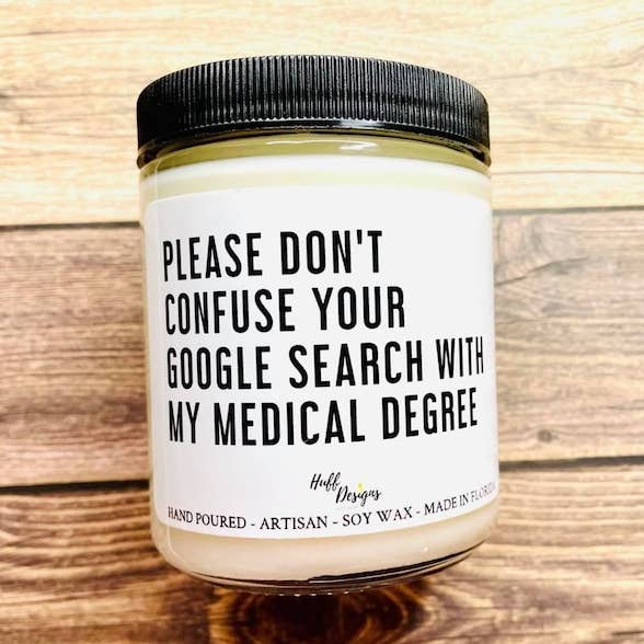 Verpleegster worden, Grad Gift - Google Search Joke voor wholesale door Huff Designs Candle Co
