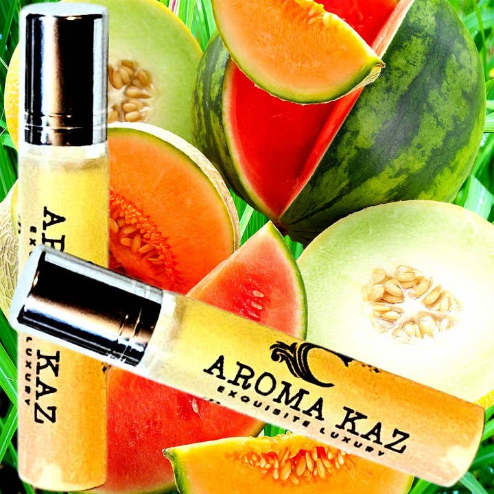 Lemongrass & Wild Melons Roll On Perfume Fragrance Oil for wholesale by Aroma Kaz