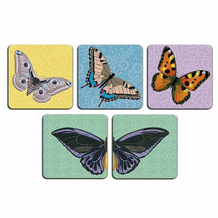 Set van 5 vlinders voor wholesale door Escapulario