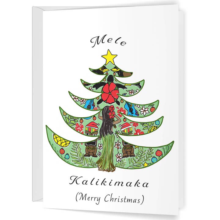 Mele Kalikimaka voor wholesale door Crawford Sisters Card Co., LLC