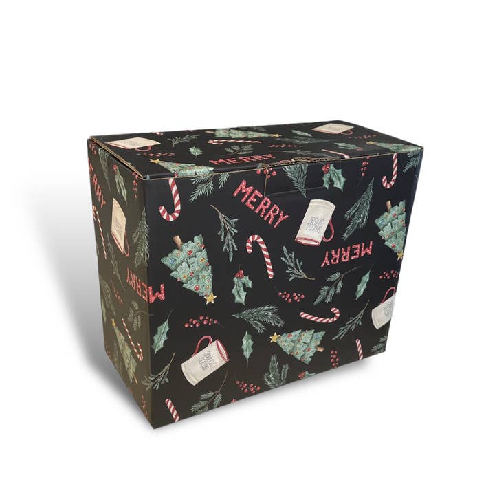 Crate Collectives - Wholesale Gift Box - 6 Piece Holiday Decorative Shipping / Gift Boxes4