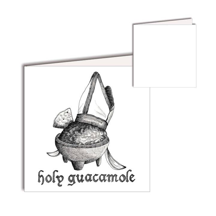 Holy Guacamole Birthday Card - Blank Inside for wholesale by All4Pun