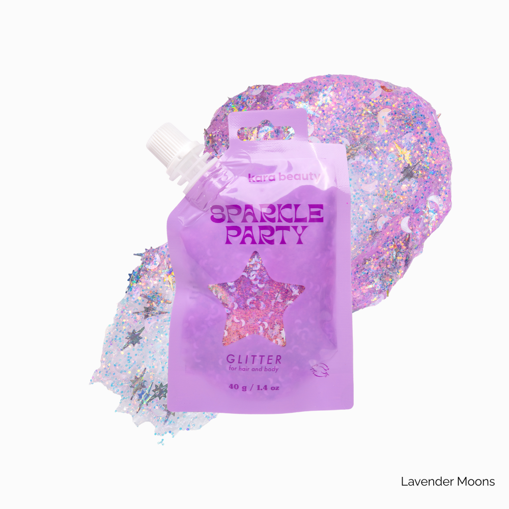 Kara Beauty - Wholesale Body Glitter/Shimmer - SPARKLE PARTY HAIR AND BODY GEL - SINGLE PACKS0
