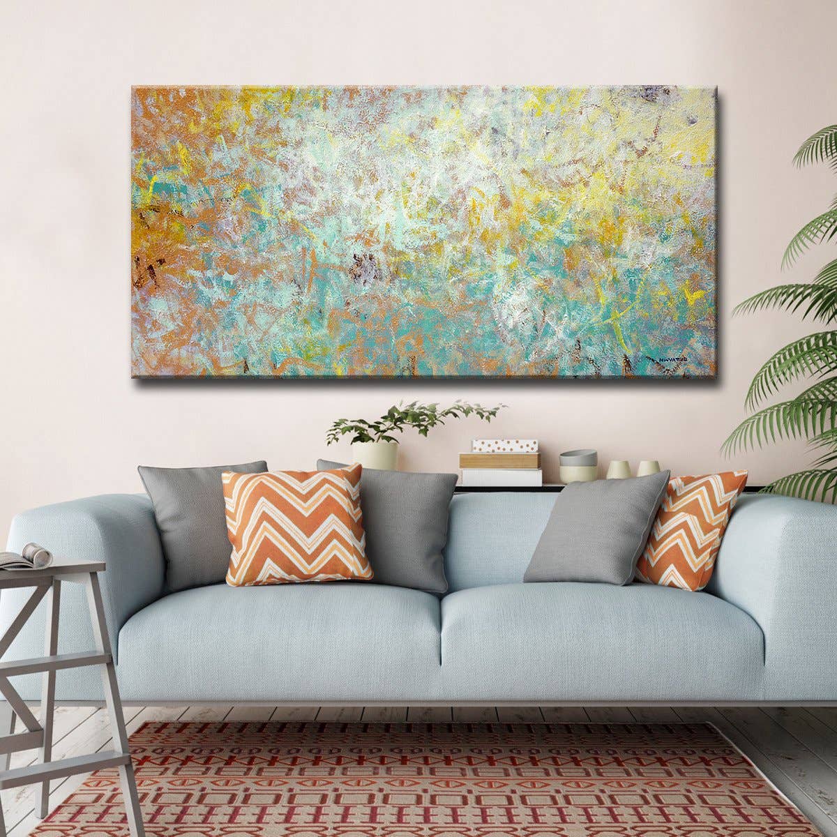 Ready2hangart, Inc. - Wholesale Painting/Drawing - Ready2HangArt Oversized Canvas 'Uplifted' by Norman Wyatt, Jr.3