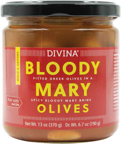 Hudson Meat Company - Wholesale Olives - OLIVES SPICE BLOODY MARY GLASS JAR     -     DIVINA0