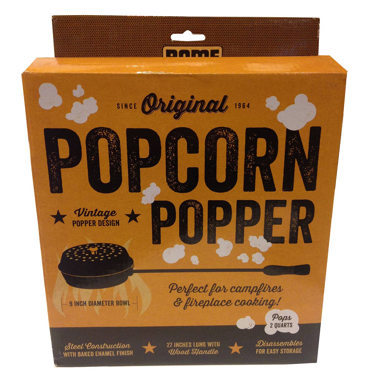 Rome Outdoor Cookware - Wholesale Kitchen Tool/Gadget - Old Fashioned Popcorn Popper by Rome #122-T2
