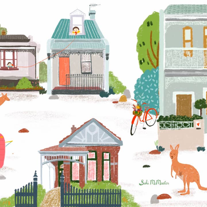 Suki McMaster - Wholesale Everyday greeting card - Blank Card - Lockdown Fun by Suki McMaster