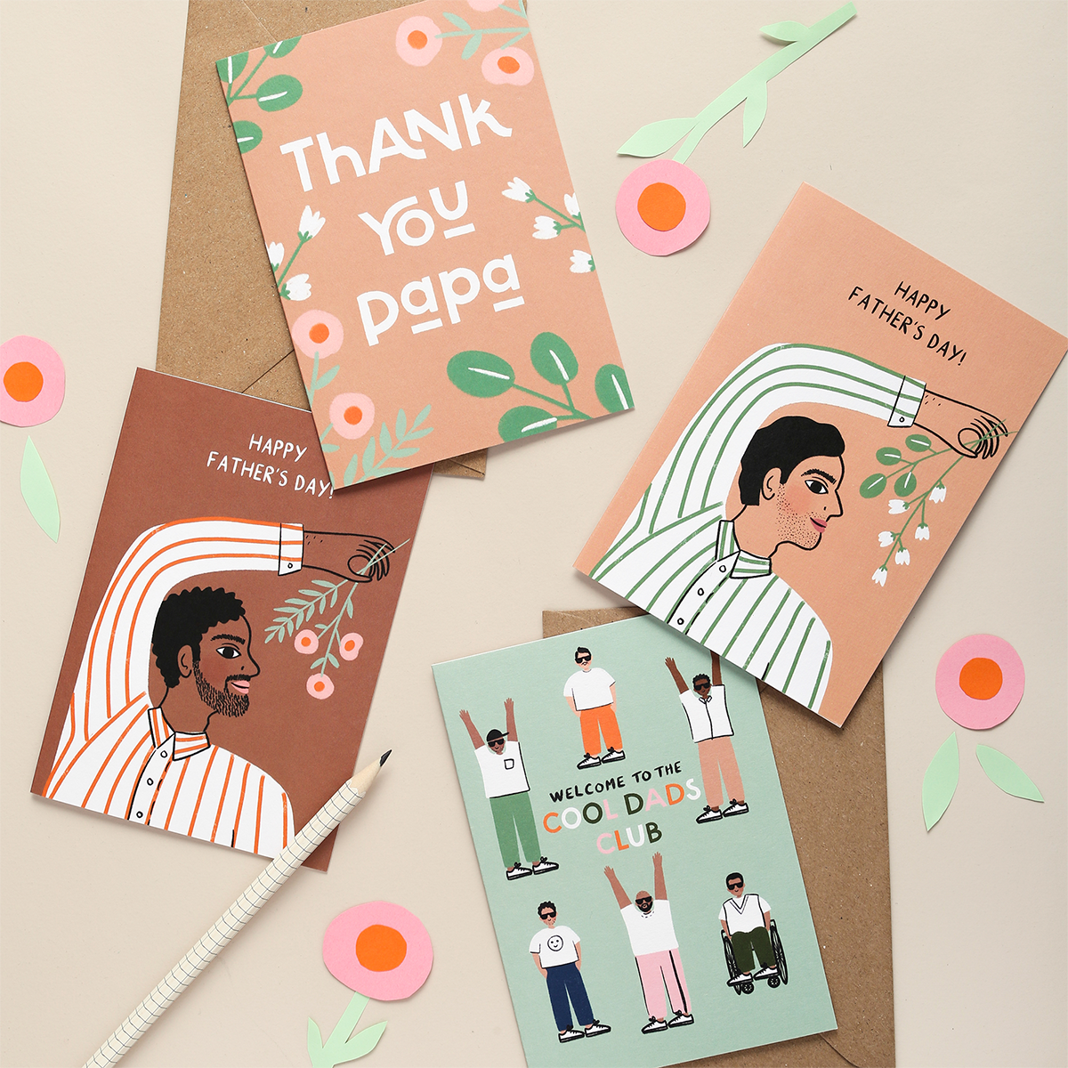heyimsakina – wholesale Father’s Day card – Thank You Papa Card1