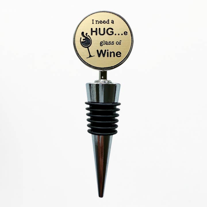 Funny Wine Stoppers For Bottles, Wine Lover Gifts, Handmade for wholesale by Jazzy Jade Designs
