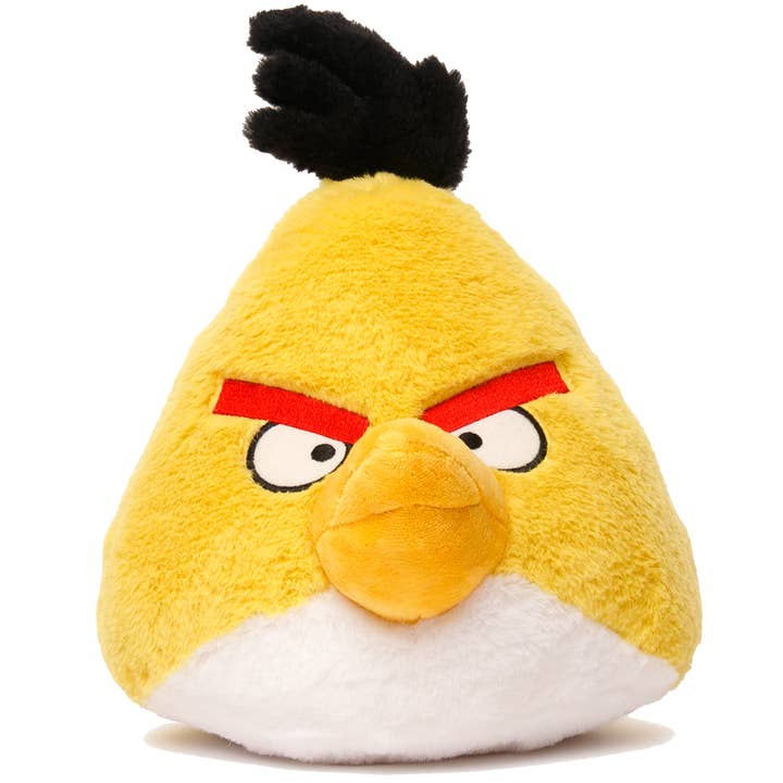 Angry Birds - Chuck | Yellow Bird Plush for wholesale by Mighty Mojo Toys