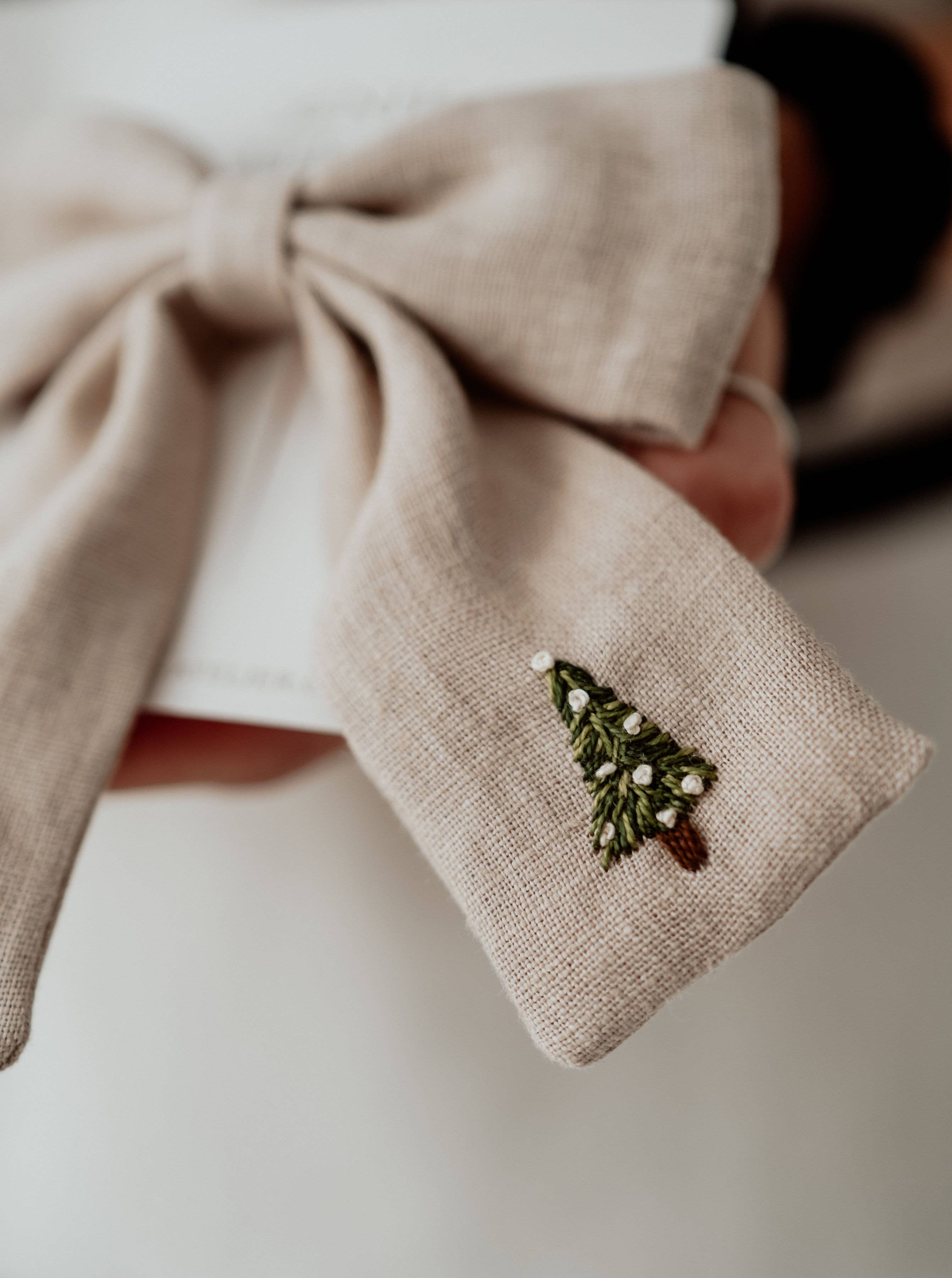 Lanika Atelier, Nika Korošec s.p. - Wholesale Hair Bow - Women's - Midi and Large hair bows Christmas tree10