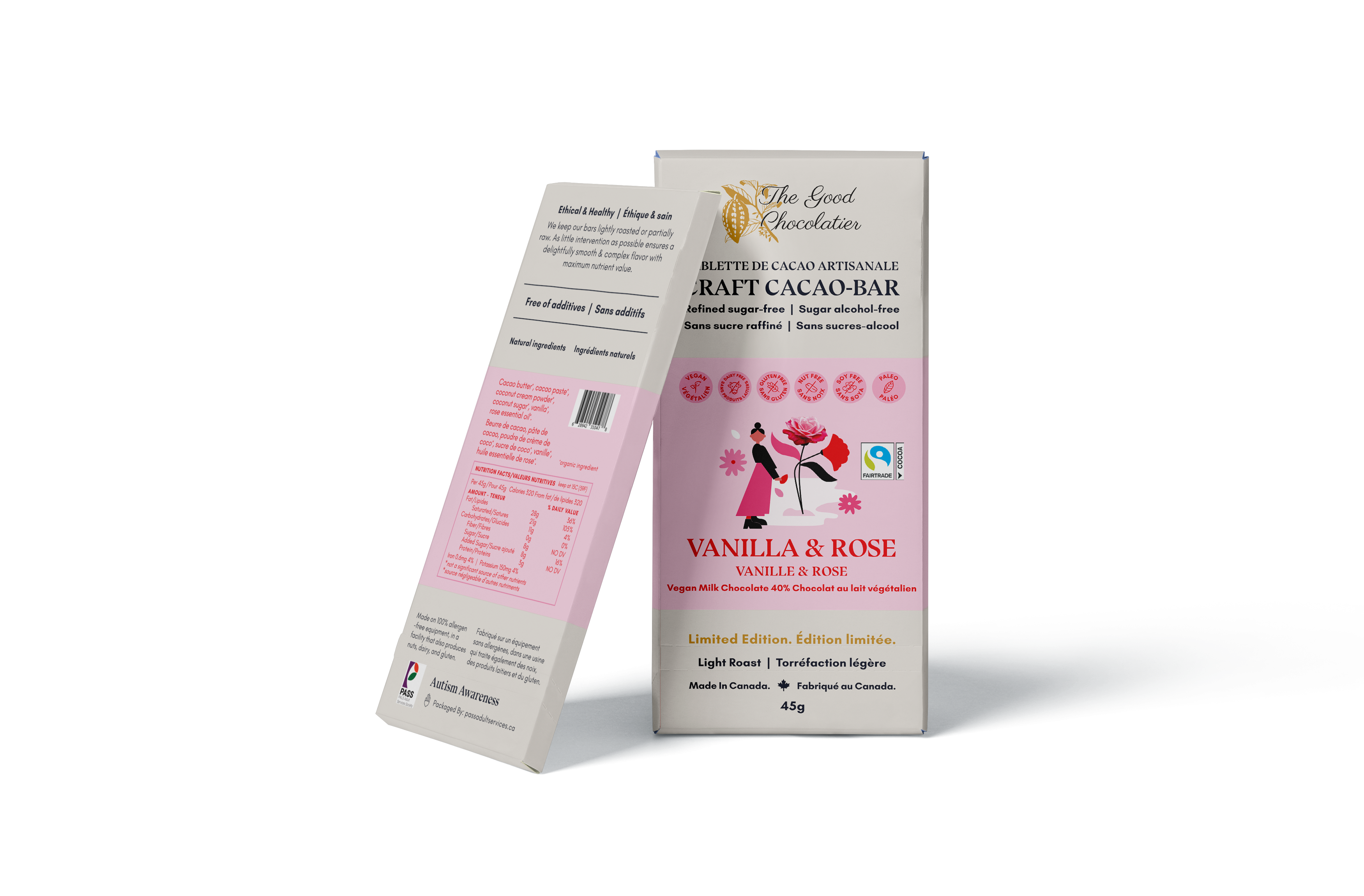 The GOOD Chocolatier - Venta al por mayor Chocolate - CASO Vanilla Rose 40%2