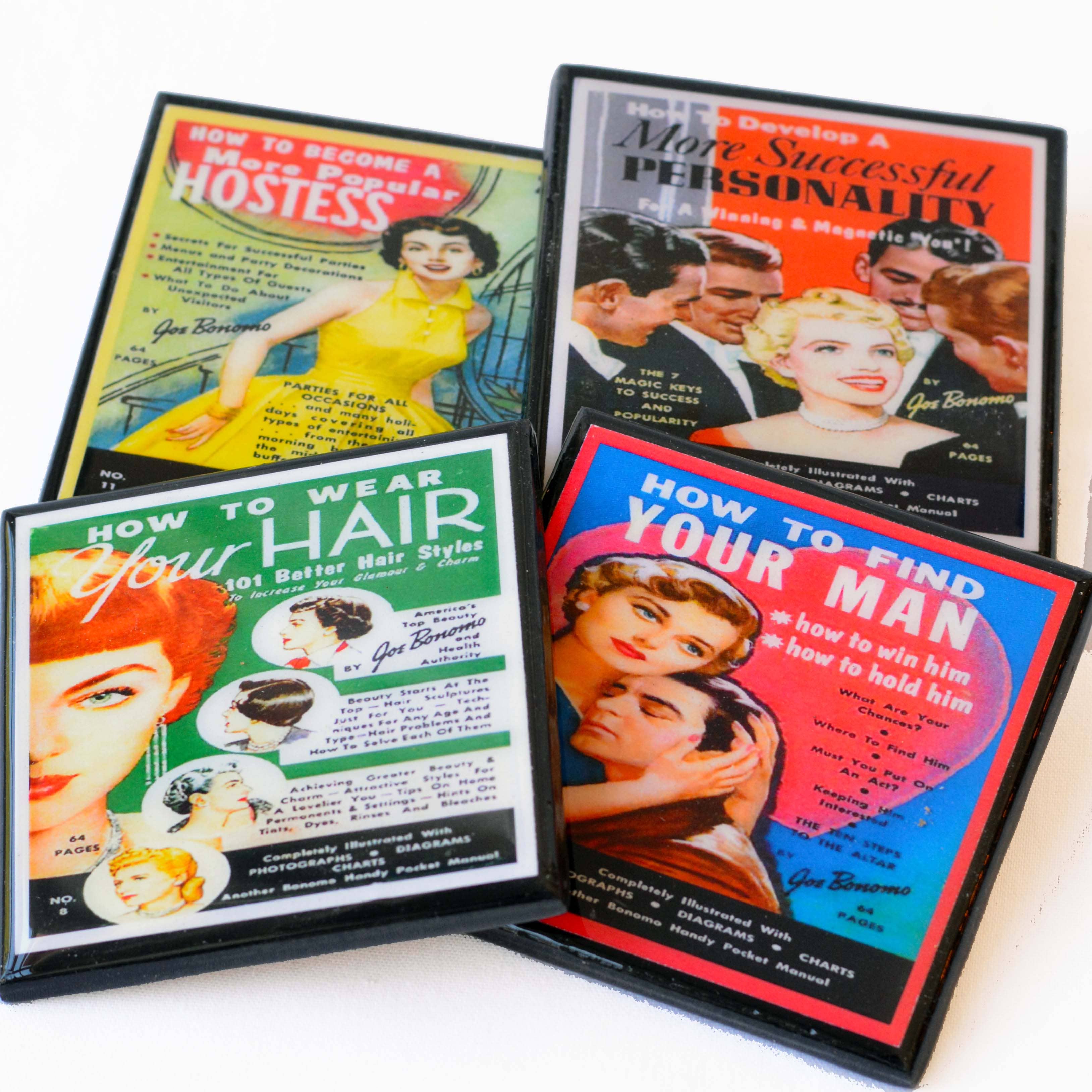 Cheltenham Road – Engroshandel Bordskånere – Sjove, retro (og tvivlsomme) råd til kvinders coasters0