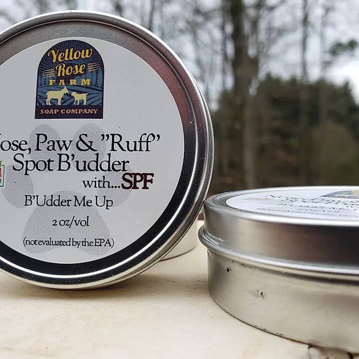 Yellow Rose Farm Soap Co. - Wholesale Pet Paw Protection - Nose Paw and Ruff Spot B'Udder