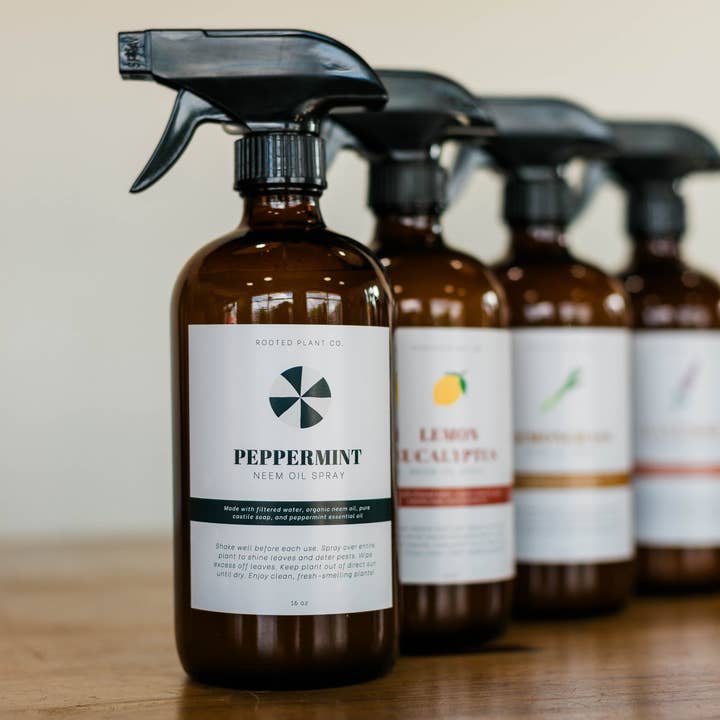 Rooted Plant Co. - Wholesale Fertilizer - Lemongrass Neem Oil Plant Spray