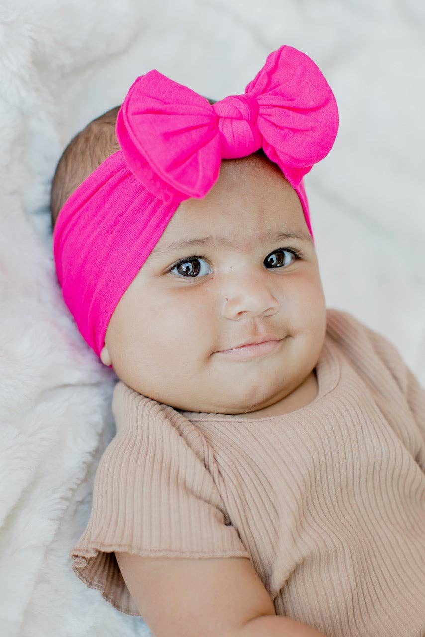 Modern Piggy - Wholesale Fashion Headband - Baby - Fuschia | Baby Band1