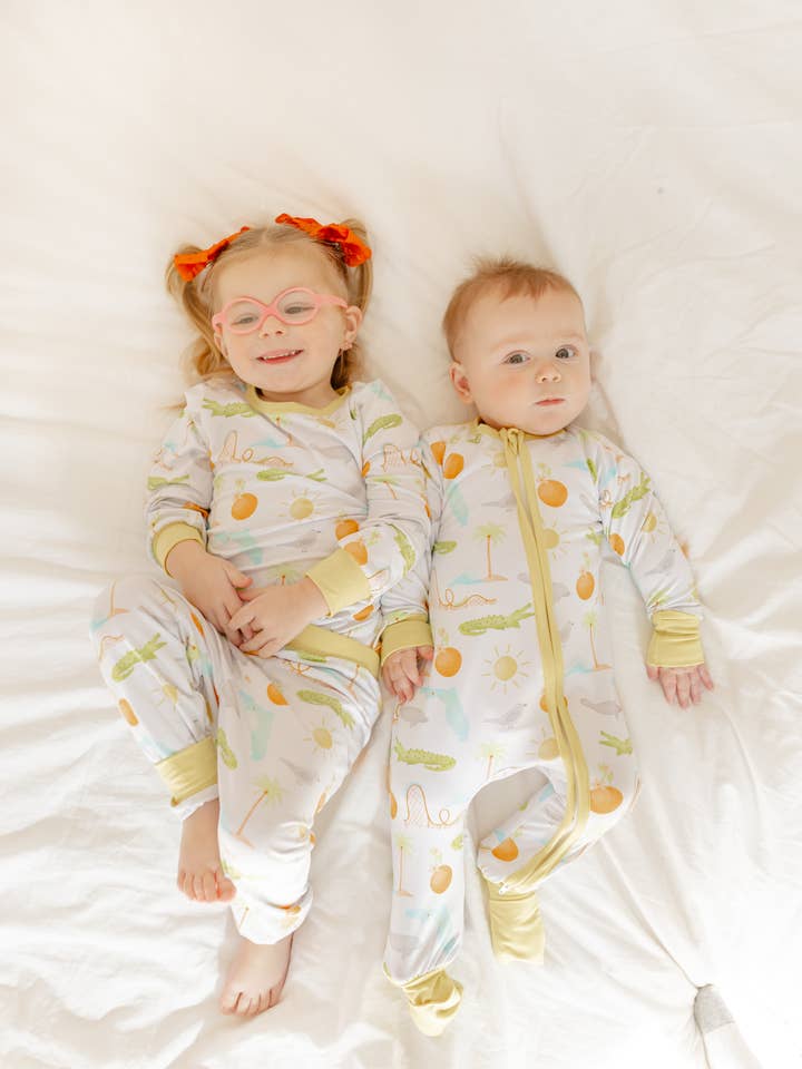 Pyjama en bambou de l'État de Floride pour la vente par With Love, From Collection