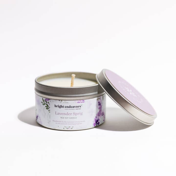 Bright Endeavors - Wholesale Jar/Filled Candle - Lavender Sprig4
