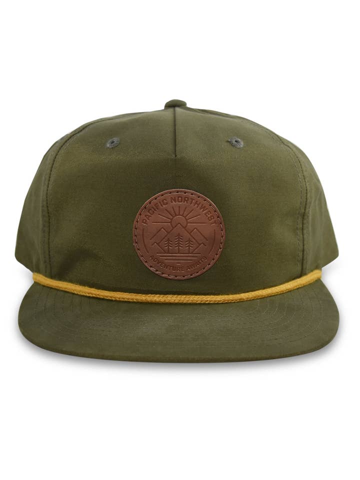 Moss 5-Panel Snapback for wholesale by Northwest Vibes Supply Co.