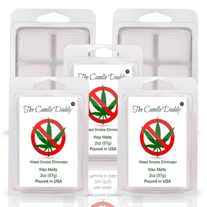 The Candle Daddy - Wholesale Wax Melt - WEED BE GONE - WEED SMOKE ELIMINATING WAX MELT - 1 PACK2