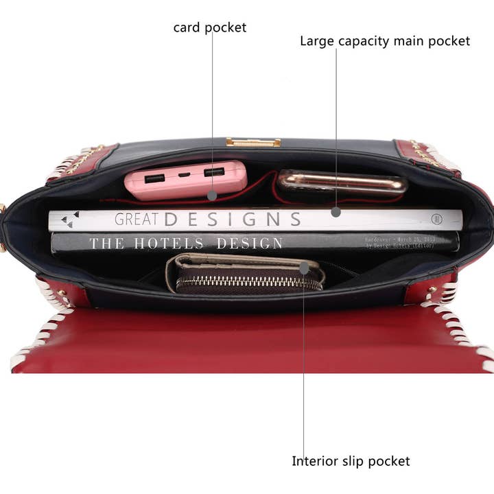 MKF Collection - Wholesale Crossbody Bag - Women's - Flora Crossbody Handbag Women by Mia K. Valentine's Day10