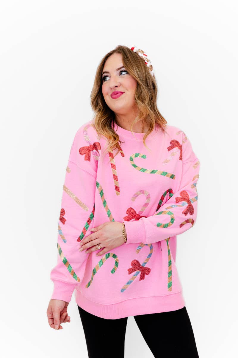 Whiskey Darling - Wholesale Sweatshirt - Women's - Merry Mint Sparkle Sweatshirt4