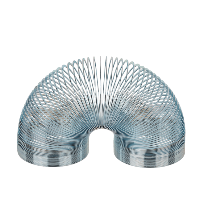 Out of the blue KG - Wholesale Classic Toy - Kids - Silver coloured mini metal coil,3