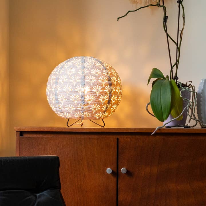 Allsop Home & Garden - Wholesale Accent/Desk Lamp - Stella Solace Indoor Table Lamp - 12" Globe Deco10