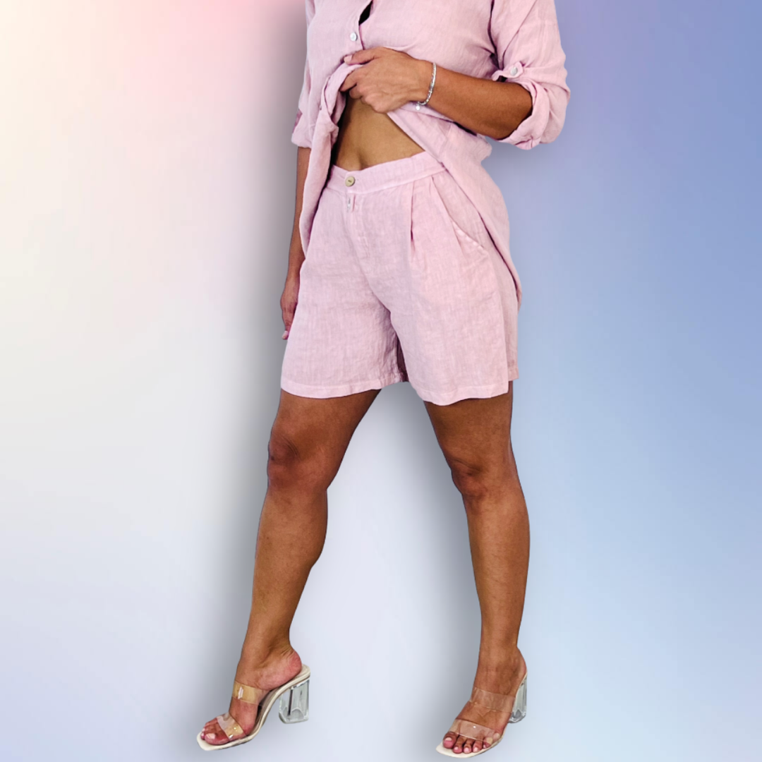 Linen & More - Venta al por mayor Pantalones cortos - Mujer - REF 15832 BERMUDAS DE MUJER LINO 100%7