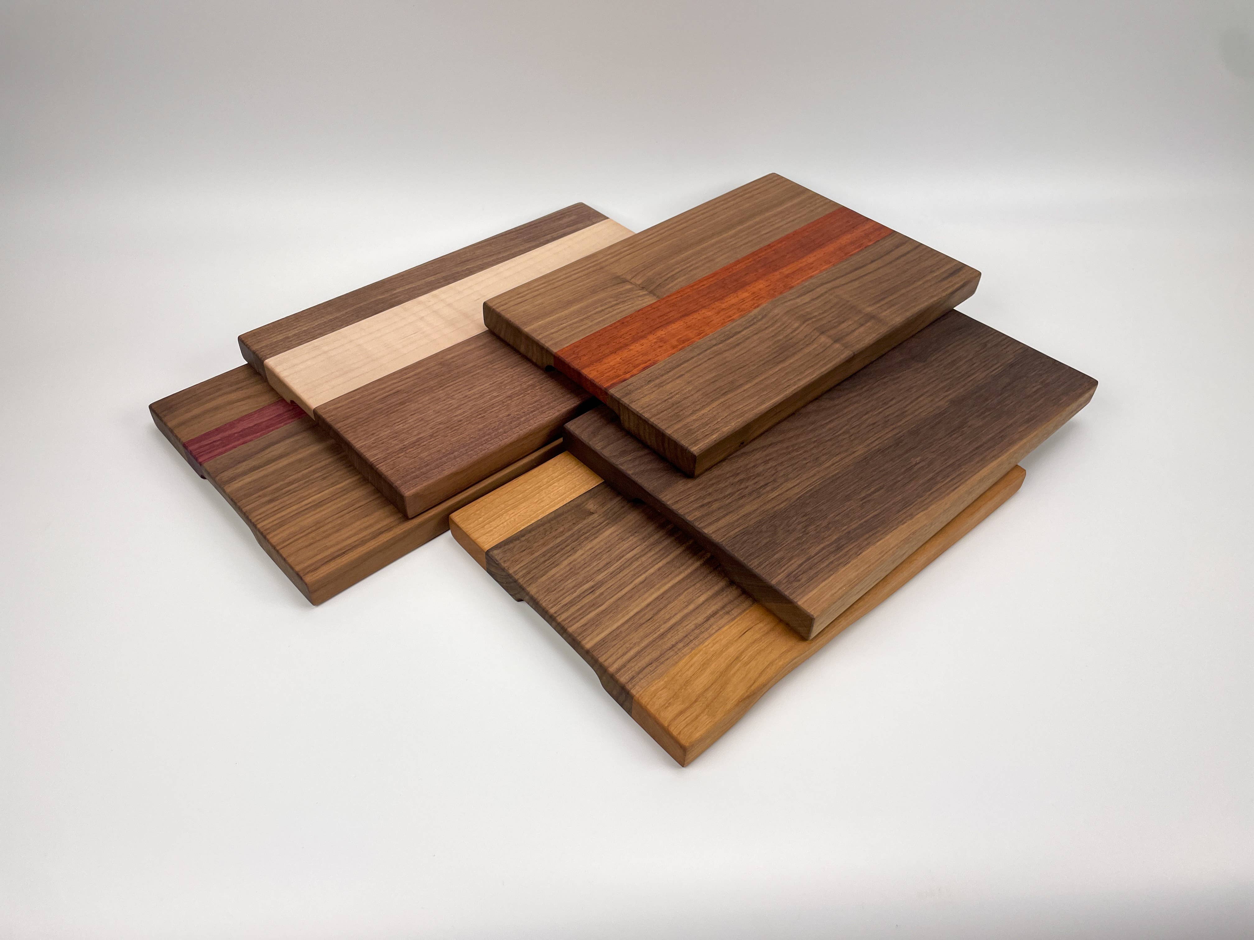 609 Wood Design - Wholesale Snijplank - Kleine luxe snijplank - Walnut Variety Pack17