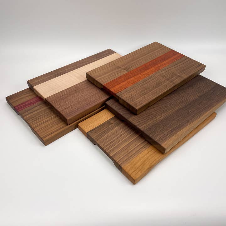 609 Wood Design - Wholesale Snijplank - Kleine luxe snijplank - Walnut Variety Pack17