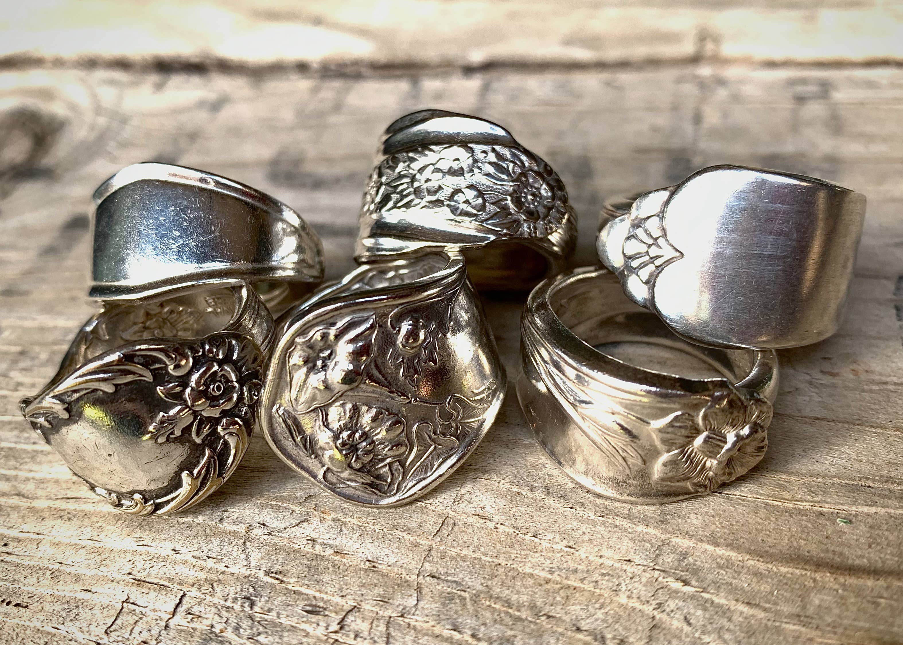 Pumpernickel and Wry - Wholesale Cocktail/Statement Ring - Spoon Rings1