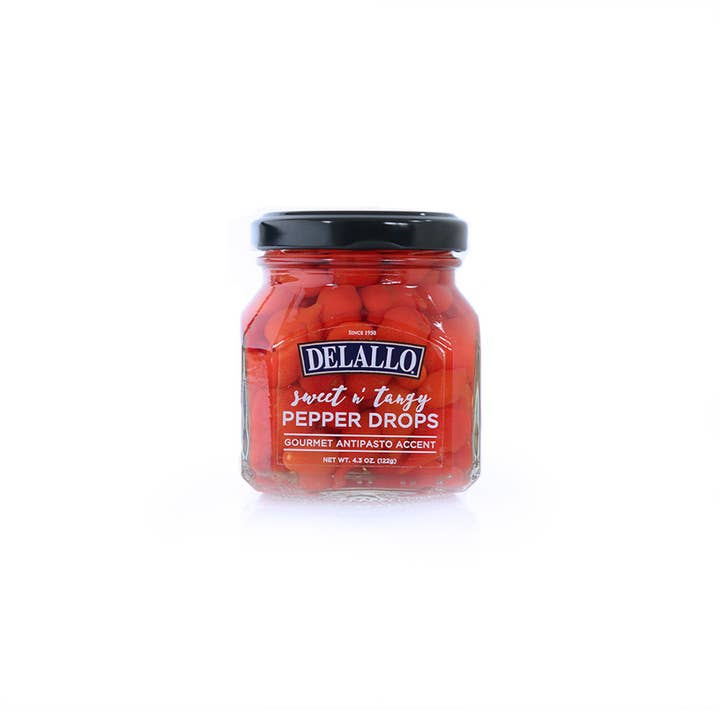 Delallo - Wholesale Pickled Vegetables - Sweet & Tangy Pepper Drops 4.3oz