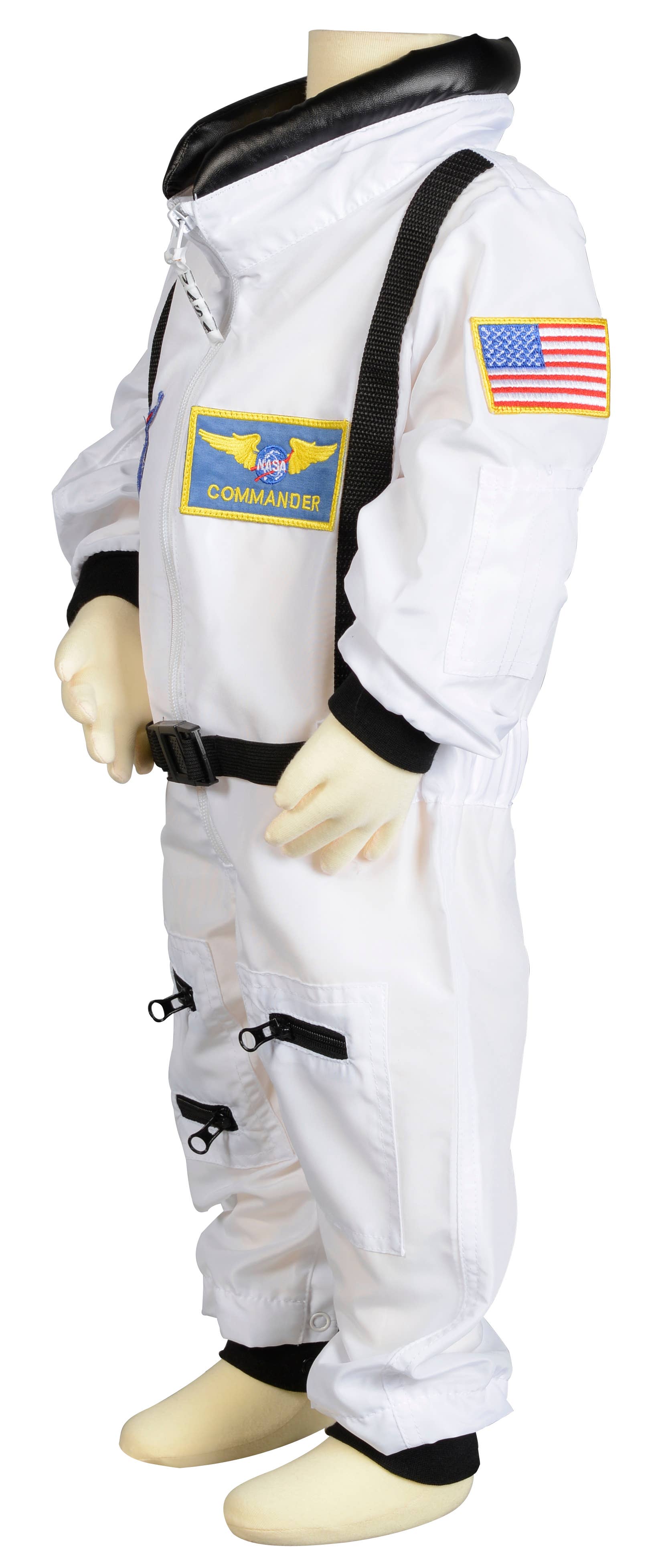 Aeromax Toys – Großhandel Kostüm – Kinder – Junior Astronauten-Anzug mit besticktem NASA-Cap8