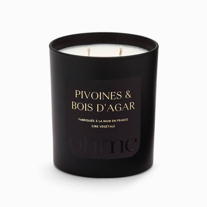 ōhme - Wholesale Jar/Filled Candle - Large Scented Candle Peonies & Agarwood | Vegetable Wax, 220g2