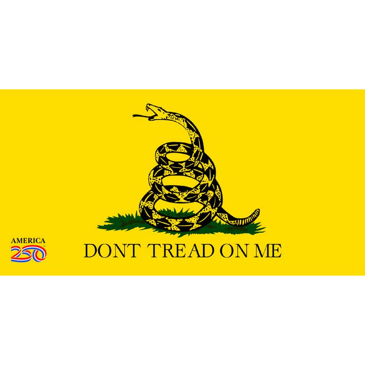 Don't Tread on Me Bumper Sticker for wholesale by Nelson Gifts Wholesale