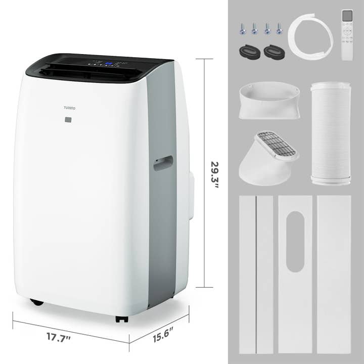 TURBRO - Wholesale HVAC Supplies - Greenland 14,000 BTU Portable Air Conditioner & Heater8