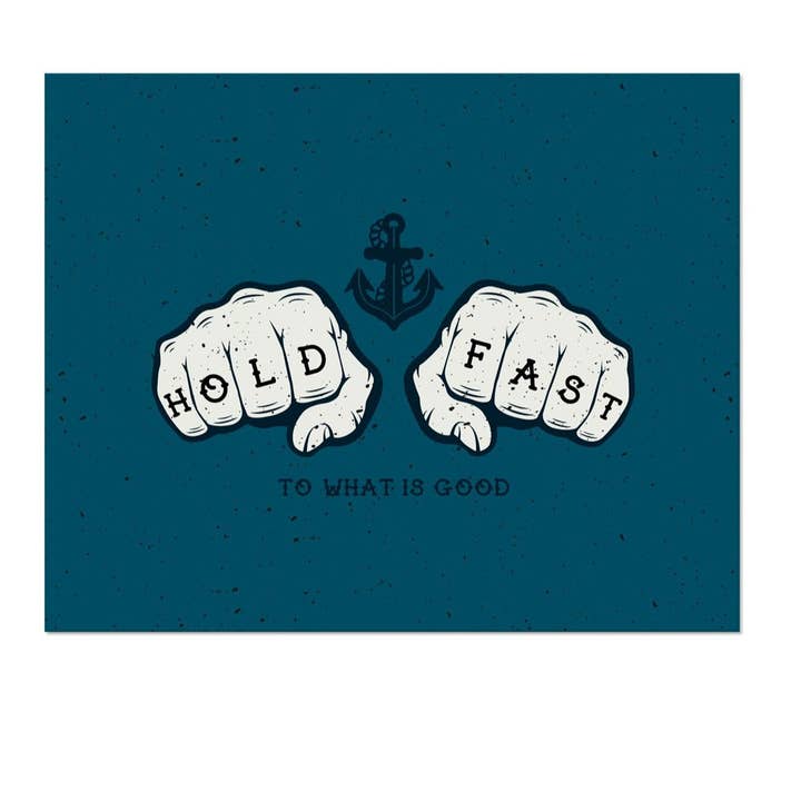 Maryland Mercantile - Wholesale Art Print - Hold Fast - 5"x7" Print