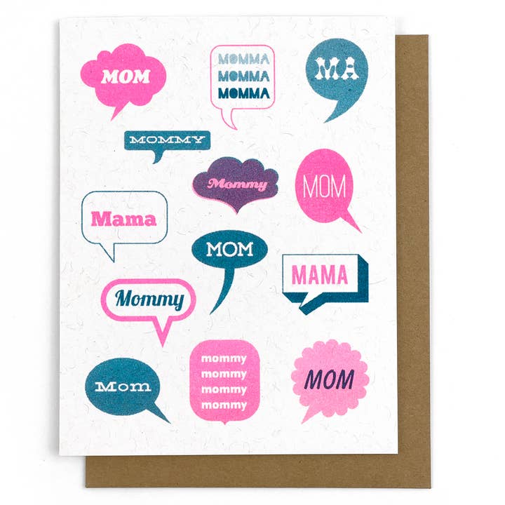 Biglietto d'auguri per mamma per la vendita all'ingrosso da parte di Smarty Pants Paper