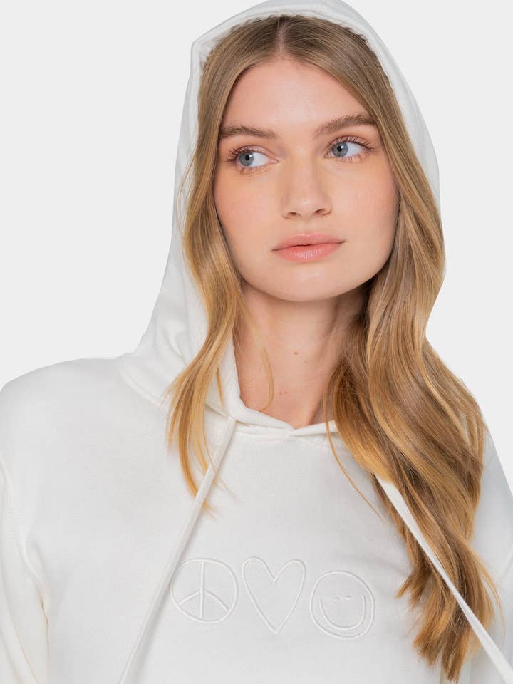 Core Hoodie for wholesale by Peace Love World