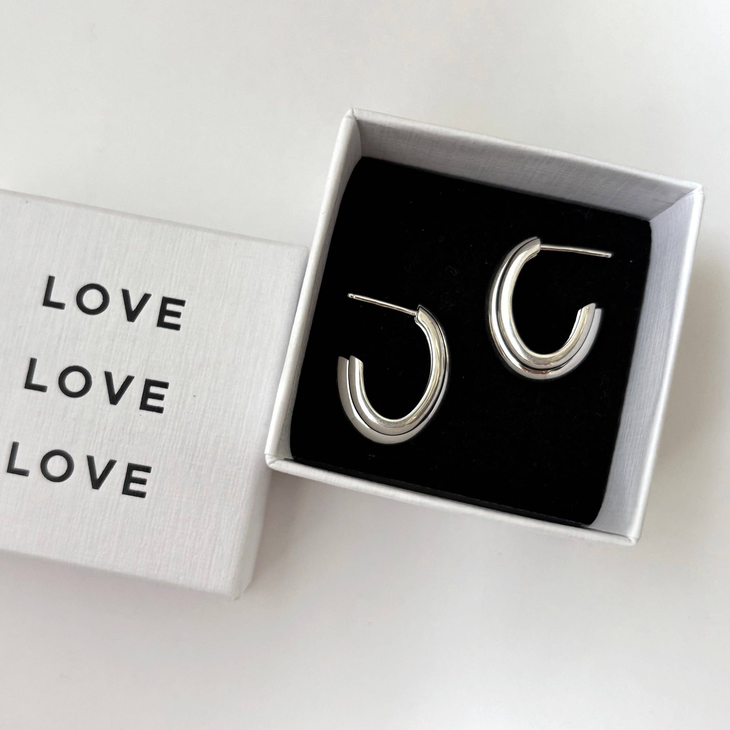 Love Lori Michelle Jewelry - Wholesale Hoop Earrings - Aura Double Oval Hoop Earrings4