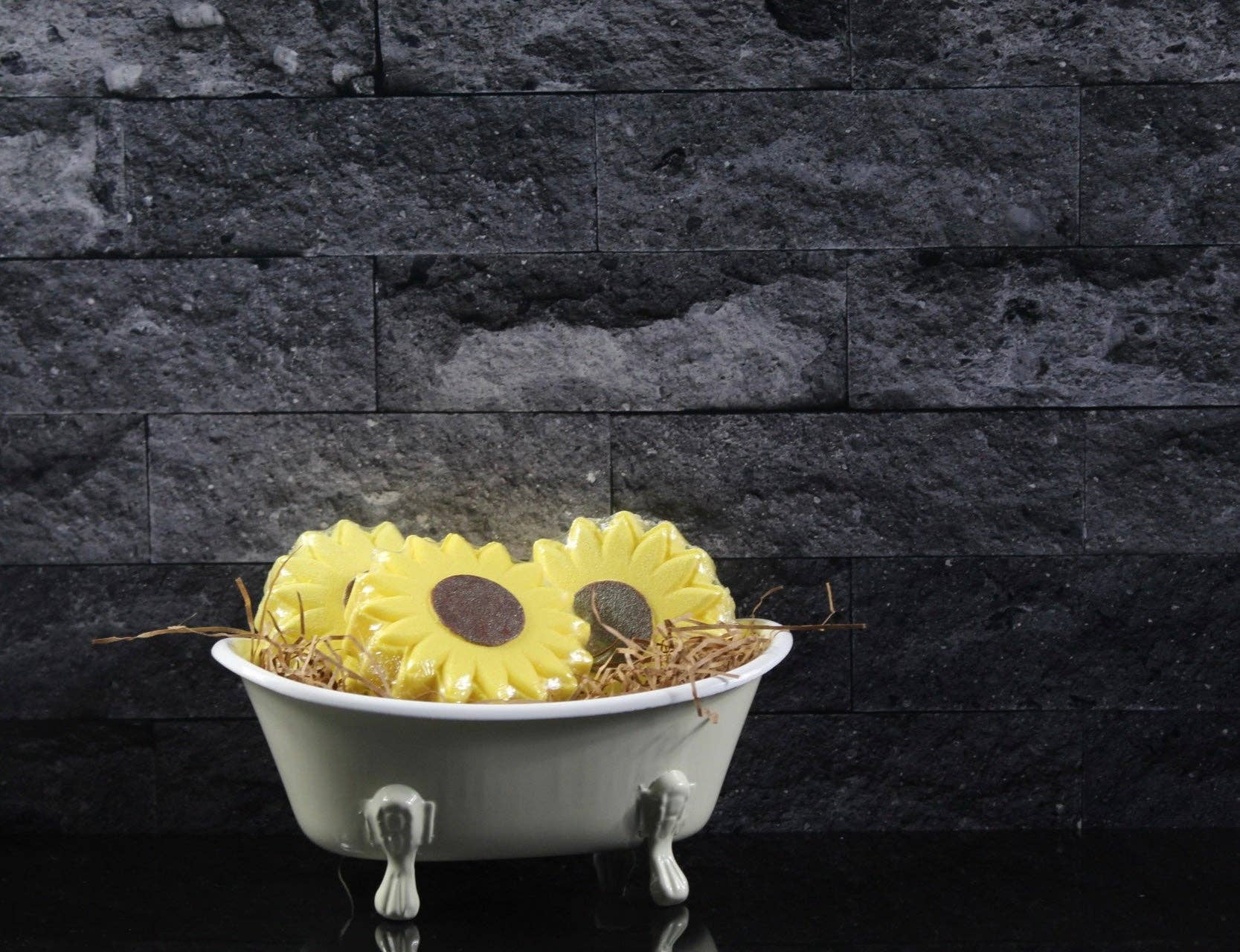 Wicked Bubbles LLC - Wholesale Bath Bomb/Fizz - Sunflower Bath bomb - 3.5 oz - Sunflower Scent13