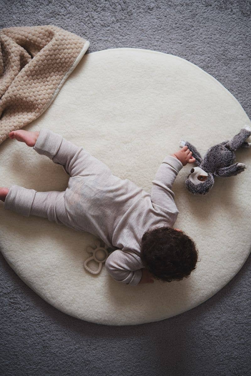 Kico Label - Wholesale Bedding Blanket - Kids & Baby - Round play mat made of Merino wool - 90cm3